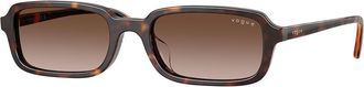Vogue Eyewear VO5666SF Asian Fit W65613 Womens Sunglasses Tortoiseshell Size 53