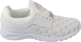 Philipp Plein Beth Sneakers - Dames - Sneakers - Wit - 37 EU - Polyester - Schoenen