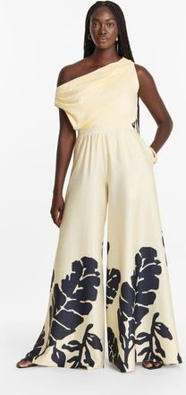 Diarrablu Nala Noir Wide-Leg Palazzo Jant Pants at Nordstrom, Size 3X-Large