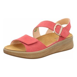 Think Komfort Sandalen - Dames - Schoenen - Rood - Maat: 38 EU Leer
