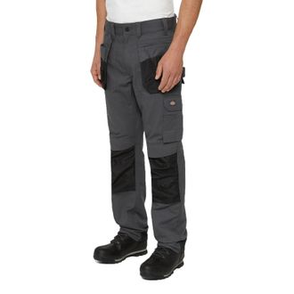 Dickies Multi Pocket Utility Polyester Grijze Werkbroek voor Mannen