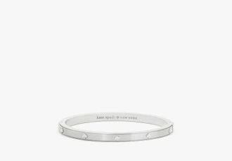 Kate Spade New York Spot The Spade Metal 5mm Hinge Bangle