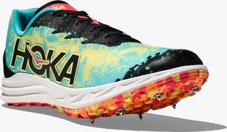 Hoka One One Crescendo XC 1141272-CYZ Mens Blue Spikes Running Shoes MEW1128