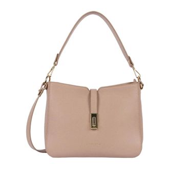 Lancaster Shoulder Bags, female, Beige, Size: ONE SIZE Large shoulder bag Milano Horizon