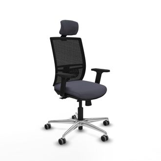 Piqueras y Crespo Silla Ergon&oacute;mica Piqueras Y Crespo Yunquera Reposabrazos Ajustables Reposacabezas