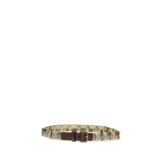 Etro Womens Brown Calf Leather Bos Taurus Regular Belt