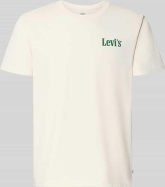 Levi's Relaxed Fit T-Shirt aus reiner Baumwolle in Offwhite, Gr&ouml;&szlig;e XXL