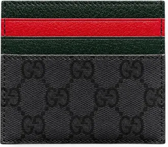 Gucci Card Case With Web Card Slots