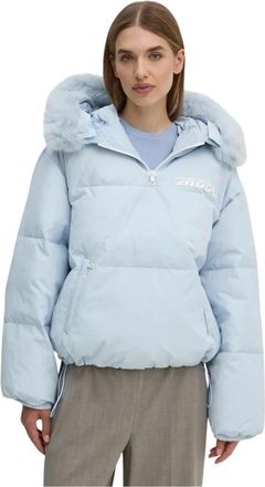 2nd Day Logan Jacket - Dames - Winterjassen - Blauw - M - Leer - Jassen