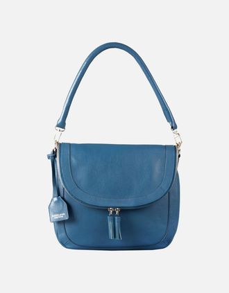 Lakeland Leather Womens Tarraby Womens Shoulder Bag - Blue - Size: ONE size
