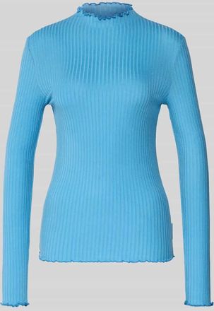 Marc O'Polo Denim Marc OPolo Denim Slim Fit Langarmshirt aus Lyocell-Mix in Hellblau, Gr&ouml;&szlig;e XL