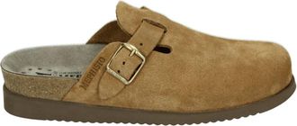 Mephisto Su&egrave;de Cognac Slipper Sandaal - Dames - Slip ons - Bruin - 37 EU - Su&egrave;de - Schoenen
