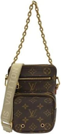 Louis Vuitton Pre-owned Monogram Utility Borsa a Tracolla - - Pre-owned - Donna - Marrone - ONE SIZE