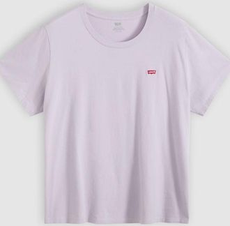 Levi's Camiseta Perfect (talla extragrande) - Mujer - 1X - Azul / Thistle