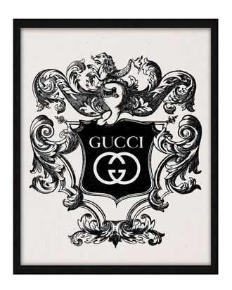 Fairchild Paris Gucci Coat Of Arms Wall Art