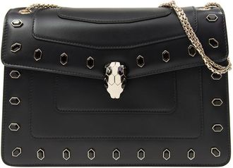 Bulgari Serpenti Forever Embellished Shoulder Bag