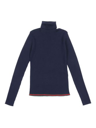 Gucci J L/S Dolcevita in lana a coste St W