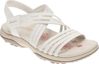 Skechers Womens Reggae Slim-Sunnyside 2.0 Sport Sandal, White, 6.5 UK