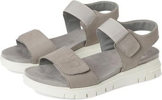 David Tate Papaya Womens Sandals Gray : 10.5 WW (EE), Leather