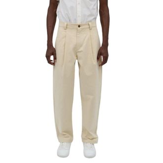 A.P.C. Straight Trousers, male, Beige, Size: S Pantalon Renato