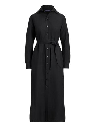 Ralph Lauren Collection button-up shirt dress - Black