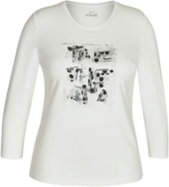 Rabe Dames, Tops, Wit, Maat: XL