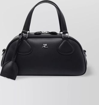 Courrèges double handle cross-body bag