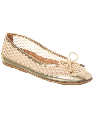 Aerosoles Palma Leather & Canvas Flat