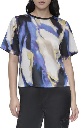 DKNY Dkny Print Crewneck Top
