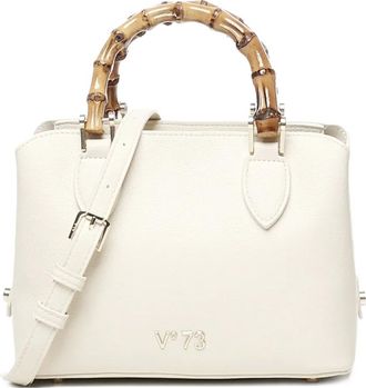 V° 73 Borsa mini con manico in bambù - Toni neutri