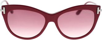 Tom Ford Dames, Accessoires, Rood, Maat: 56 MM