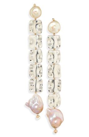 Isshī Cerebral Linear Drop Earrings in Shield at Nordstrom