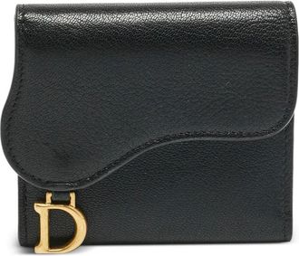 Dior Portafoglio Saddle Lotus 2022 - Nero