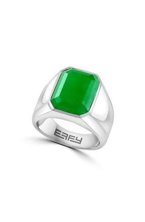 Effy Mens Jade Signet Ring in Green at Nordstrom Rack, Size 10