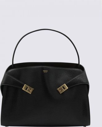 Ferragamo Borsa Hug Medium Ferragamo in pelle martellata