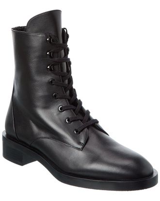 Stuart Weitzman Sondra Sleek Leather Bootie