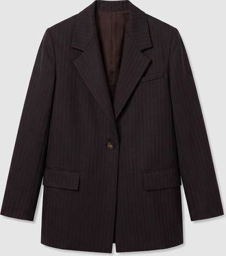 Margaux Lonnberg Veste Norton Brown Stripes