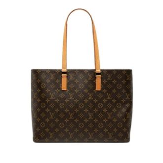 Louis Vuitton Pre-owned Tote Bags, female, Brown, Size: ONE SIZE Pre-owned The Luco