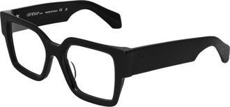 Off-white Off White Unisex-zonnebril voor volwassenen, model 7r, rechthoekig (Zwart)