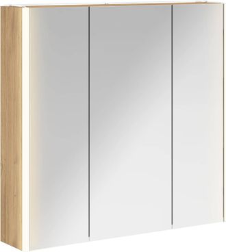 vidaXL Armario Con Espejo De Ba&ntilde;o Roble Artisan 73.5 X 15.5 X 70 Cm Vidaxl