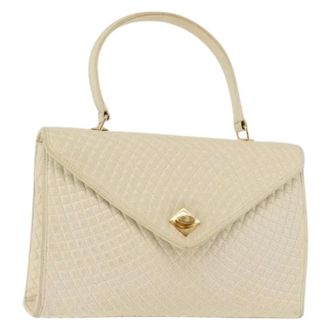 Bally Pre-owned Handbags, female, Beige, Size: ONE SIZE Pre-owned Vintage Handbag