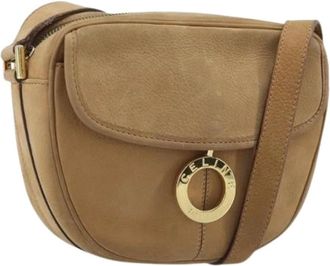 Celine Pre-owned Cross Body Bags, female, Beige, Size: ONE SIZE Pre-owned Vintage Shoulder Bag