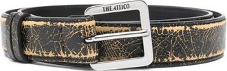 The Attico Cintura con fibbia - Nero