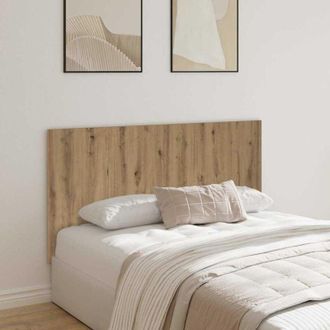 vidaXL Bed Headboard Artisan Oak 160x1.5x80 cm Engineered Wood Vidaxl