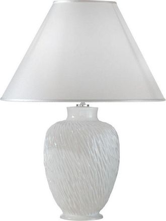 Kolarz Chiara - Lifestyle Fabric Tapered Shade Table Blanco Claro, 1x E27 - Kolarz
