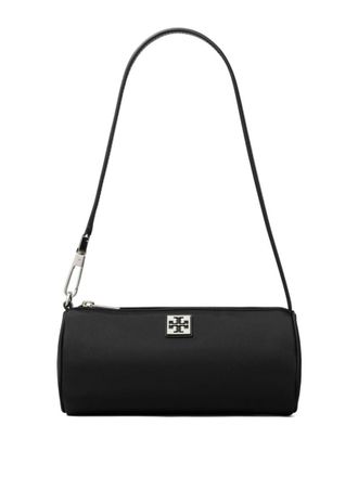 Tory Burch Black Virginia Cylinder Mini Shoulder Bag