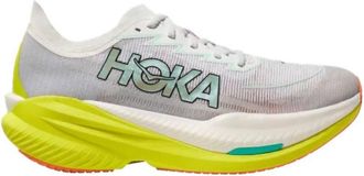 Hoka One One Mens Mach X 2 Shoe In Frost Citrus