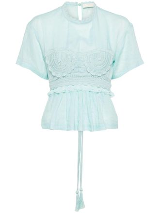 Ulla Johnson Cari blouse - Blauw