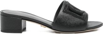 Dolce & Gabbana Black Slip-on Heels