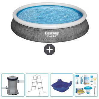 Bestway Piscina Bestway Fast Set Redonda - 396x84 Cm - 7-piezas S22676